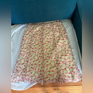 Women’s size 4 floral skirt